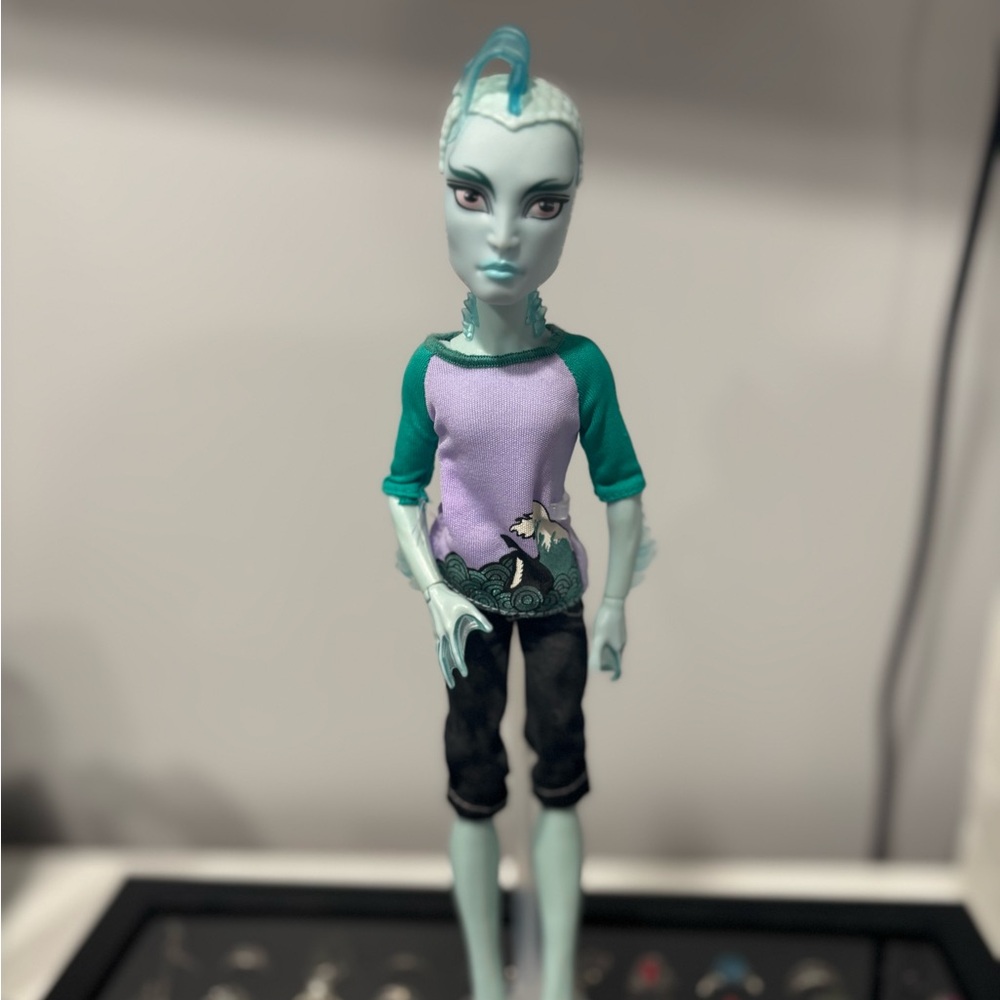 Gill Webber And Duece Gorgon Game Night dolls